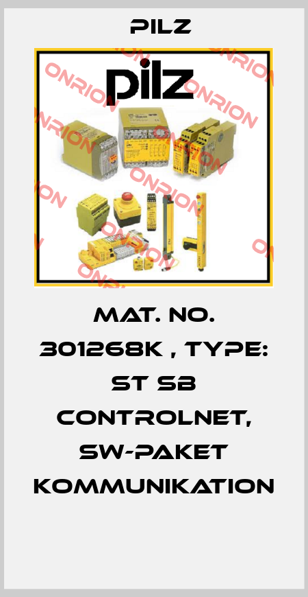 Mat. No. 301268K , Type: ST SB ControlNET, SW-Paket Kommunikation  Pilz