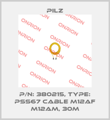 p/n: 380215, Type: PSS67 Cable M12af M12am, 30m Pilz