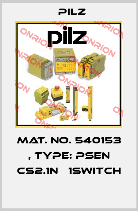 Mat. No. 540153 , Type: PSEN cs2.1n   1switch  Pilz