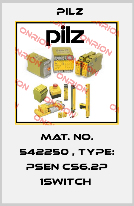 Mat. No. 542250 , Type: PSEN cs6.2p 1switch  Pilz