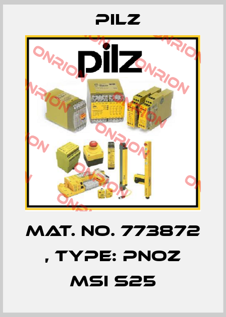 Mat. No. 773872 , Type: PNOZ msi S25 Pilz