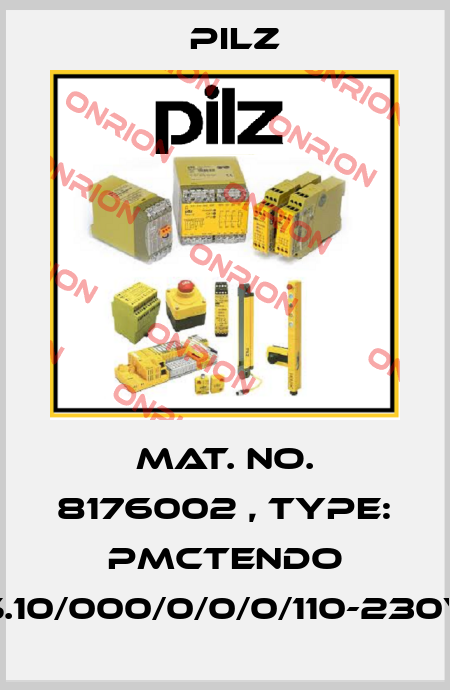 Mat. No. 8176002 , Type: PMCtendo DD5.10/000/0/0/0/110-230VAC Pilz