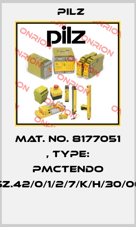 Mat. No. 8177051 , Type: PMCtendo SZ.42/0/1/2/7/K/H/30/00  Pilz