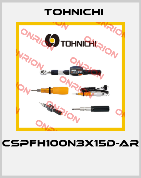 CSPFH100N3X15D-AR   Tohnichi