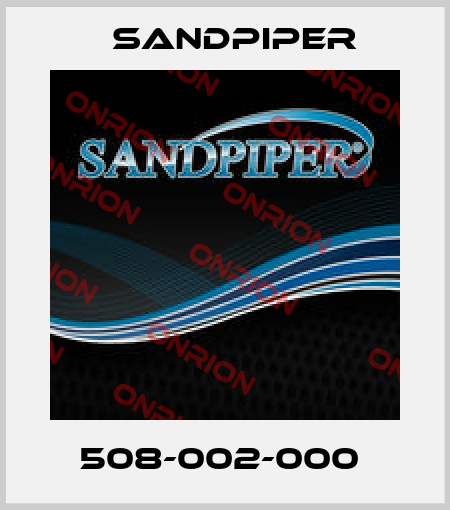 508-002-000  Sandpiper