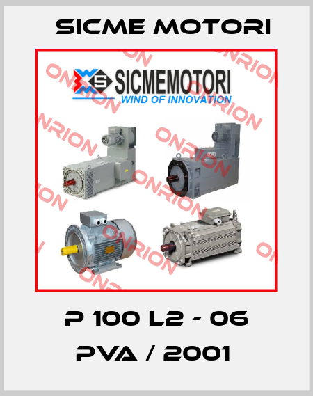  P 100 L2 - 06 PVA / 2001  Sicme Motori