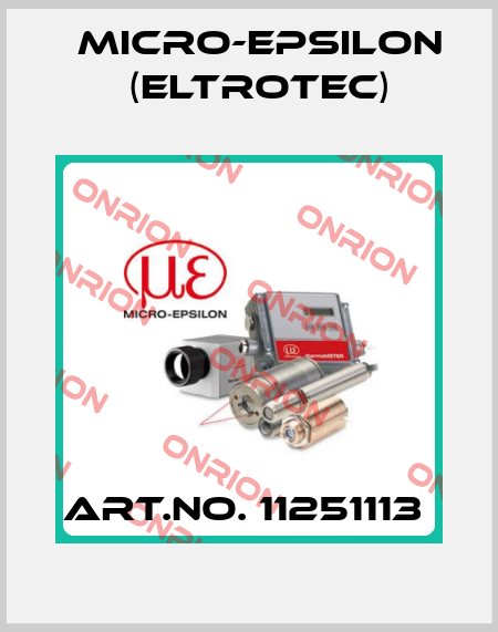 Art.No. 11251113  Micro-Epsilon (Eltrotec)