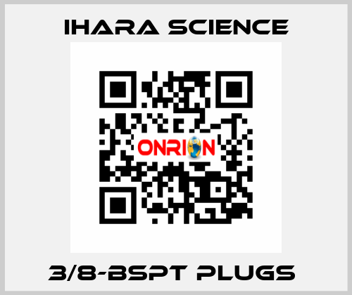 3/8-BSPT PLUGS  Ihara Science