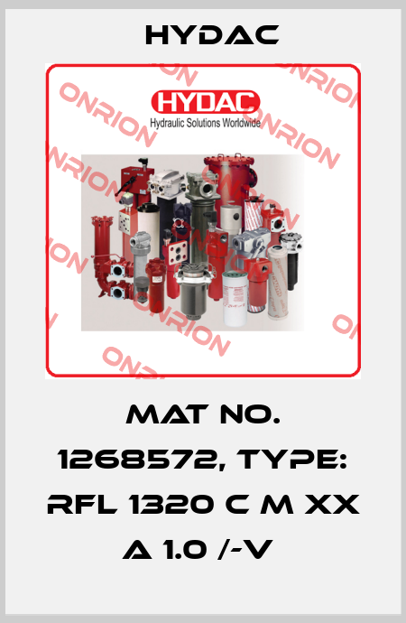 Mat No. 1268572, Type: RFL 1320 C M XX A 1.0 /-V  Hydac