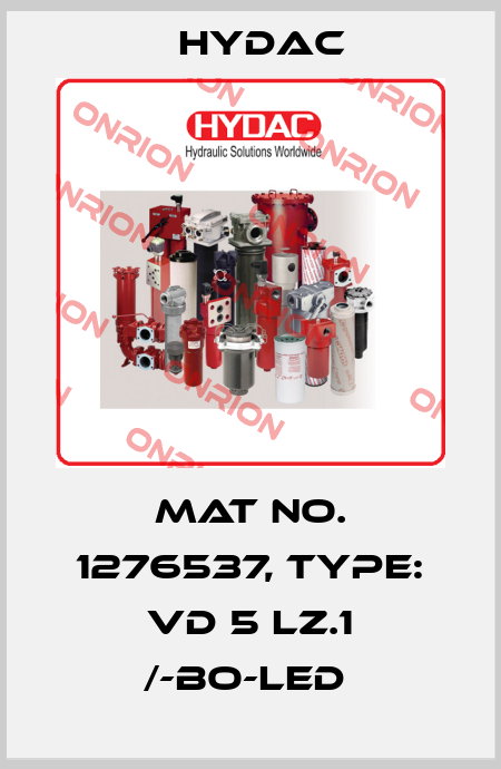 Mat No. 1276537, Type: VD 5 LZ.1 /-BO-LED  Hydac
