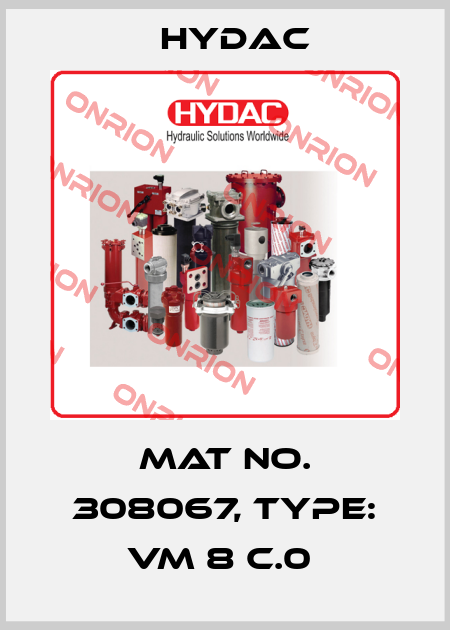 Mat No. 308067, Type: VM 8 C.0  Hydac
