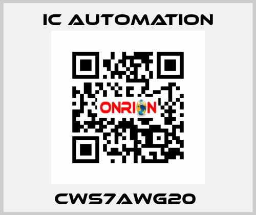 CWS7AWG20  ic automation