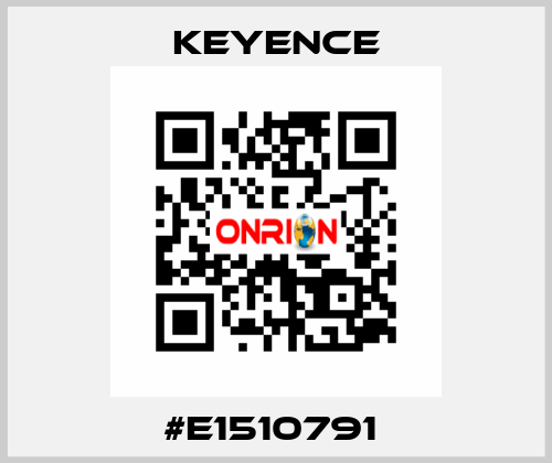 #E1510791  Keyence