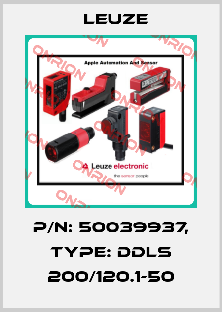 p/n: 50039937, Type: DDLS 200/120.1-50 Leuze