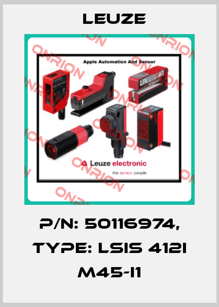 p/n: 50116974, Type: LSIS 412i M45-I1 Leuze