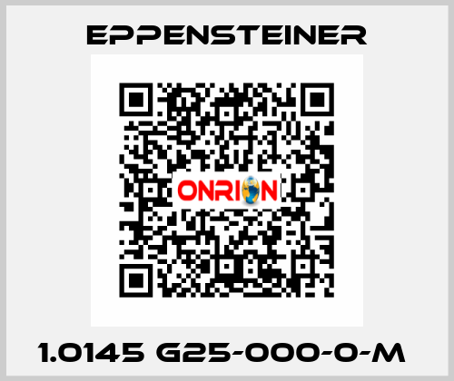 1.0145 G25-000-0-M  Eppensteiner