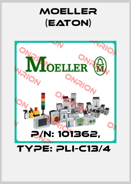 P/N: 101362, Type: PLI-C13/4  Moeller (Eaton)