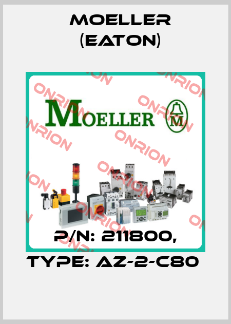 P/N: 211800, Type: AZ-2-C80  Moeller (Eaton)