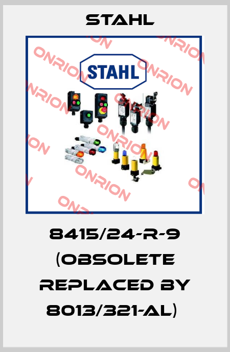 8415/24-R-9 (OBSOLETE REPLACED BY 8013/321-AL)  Stahl