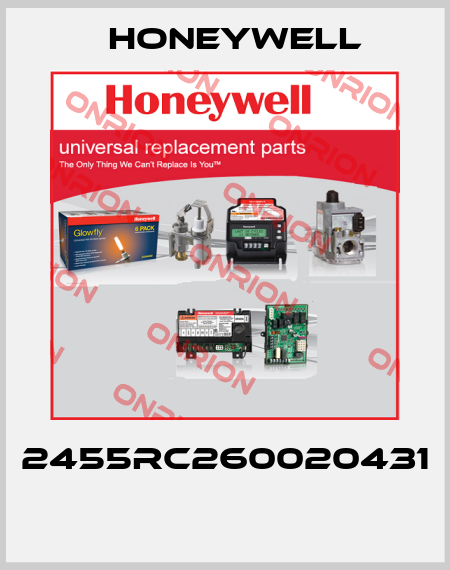 2455RC260020431  Honeywell