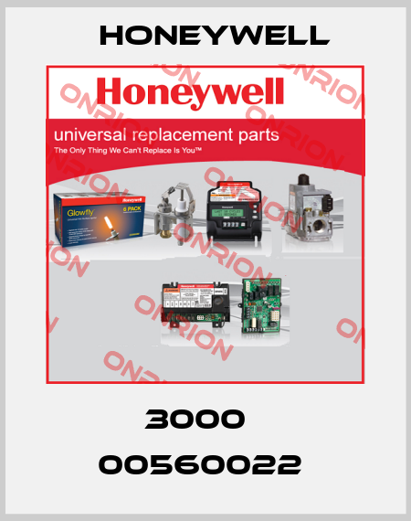 3000   00560022  Honeywell