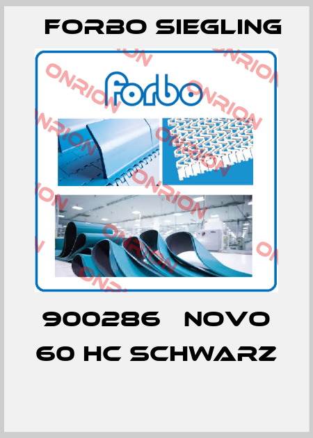 900286   NOVO 60 HC SCHWARZ  Forbo Siegling