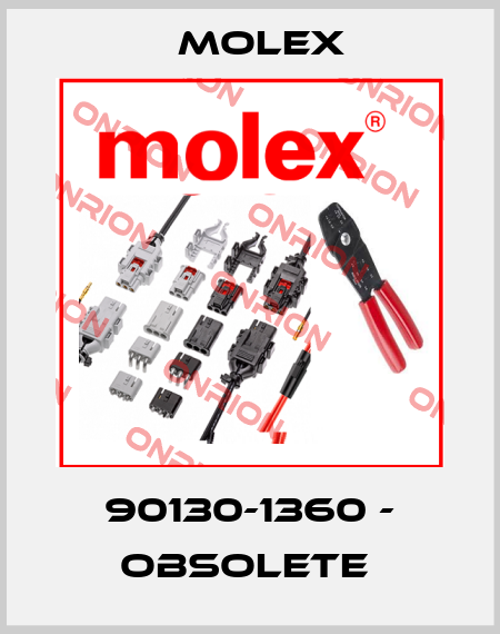90130-1360 - OBSOLETE  Molex