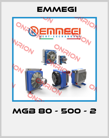 MGB 80 - 500 - 2  Emmegi