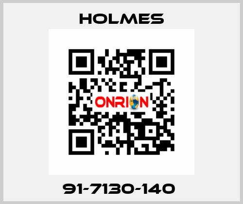 91-7130-140  Holmes