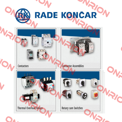 CNM36-22 OBSOLETE- REPLACED BY CNN 40 00 220V 50Hz + BP4 22  RADE KONCAR