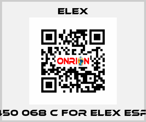 450 068 C FOR ELEX ESP  Elex