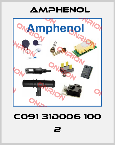 C091 31D006 100 2 Amphenol