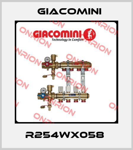 R254WX058  Giacomini