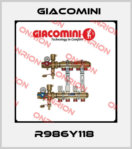 R986Y118  Giacomini