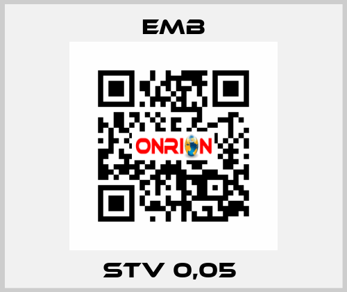 STV 0,05  Emb