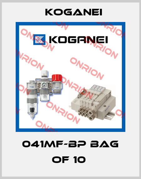 041MF-BP BAG OF 10  Koganei