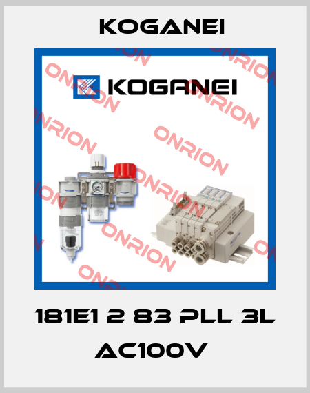 181E1 2 83 PLL 3L AC100V  Koganei