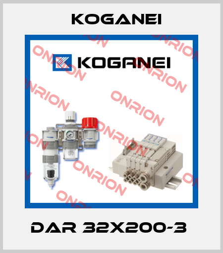 DAR 32X200-3  Koganei