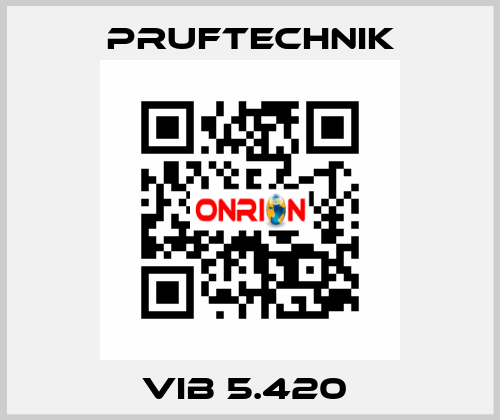 VIB 5.420  Pruftechnik