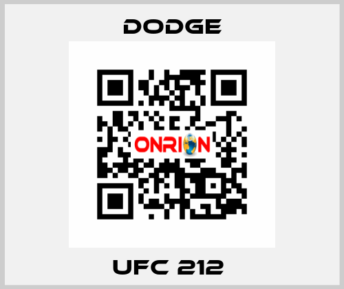 UFC 212  Dodge