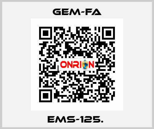 EMS-125.  Gem-Fa