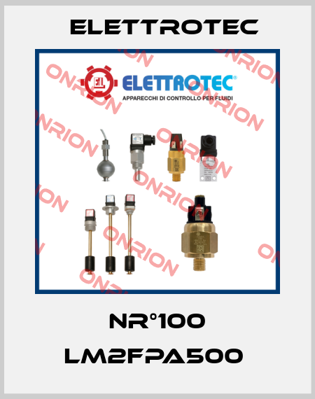 Nr°100 LM2FPA500  Elettrotec