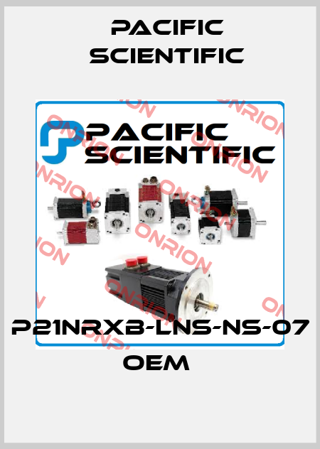 P21NRXB-LNS-NS-07 OEM  Pacific Scientific