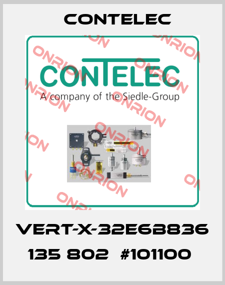 VERT-X-32E6B836 135 802  #101100  Contelec