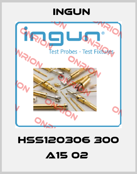 HSS120306 300 A15 02  Ingun