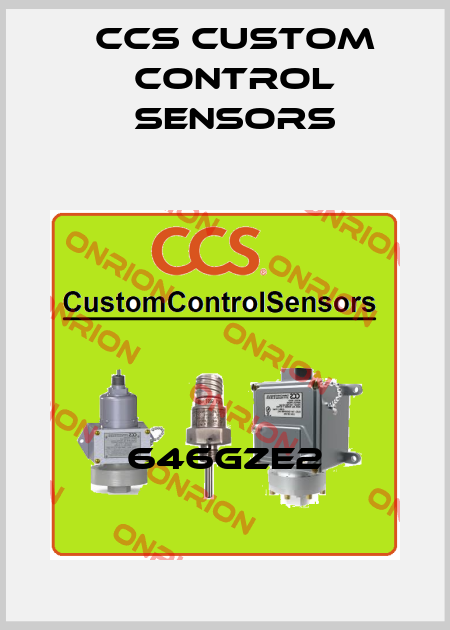 646GZE2 CCS Custom Control Sensors