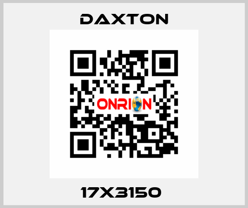 17X3150  DAXTON