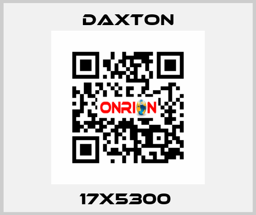 17X5300  DAXTON