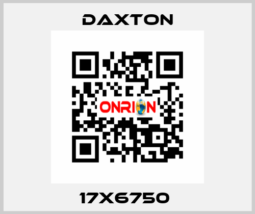 17X6750  DAXTON