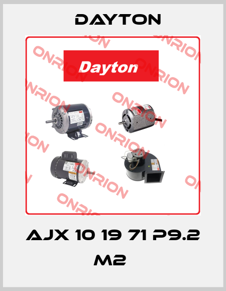 AJX 10 19 71 P9.2 M2  DAYTON